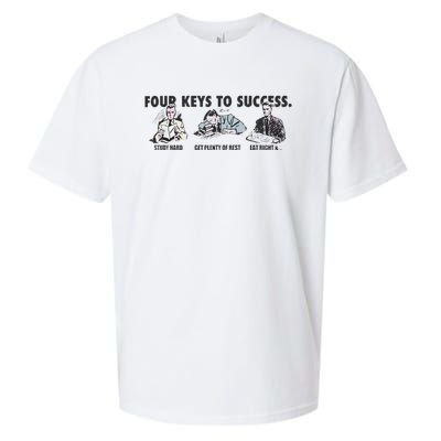 Four Keys To Success Sueded Cloud Jersey T-Shirt