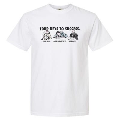 Four Keys To Success Garment-Dyed Heavyweight T-Shirt