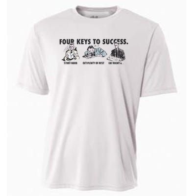 Four Keys To Success Cooling Performance Crew T-Shirt