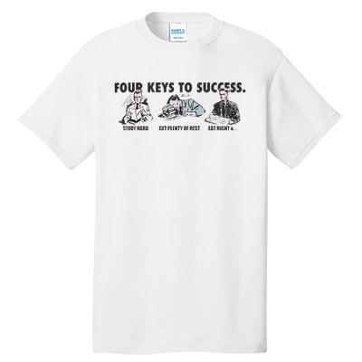 Four Keys To Success Tall T-Shirt