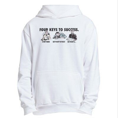 Four Keys To Success Urban Pullover Hoodie