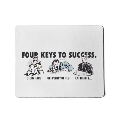 Four Keys To Success Mousepad