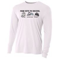 Four Keys To Success Cooling Performance Long Sleeve Crew