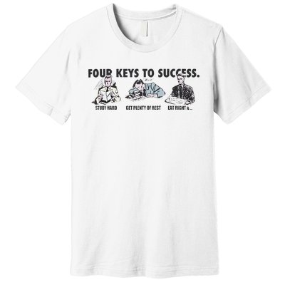 Four Keys To Success Premium T-Shirt