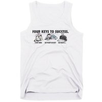 Four Keys To Success Tank Top