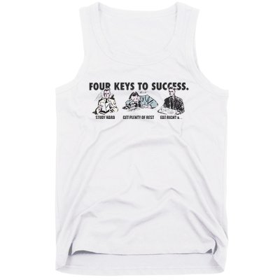 Four Keys To Success Tank Top