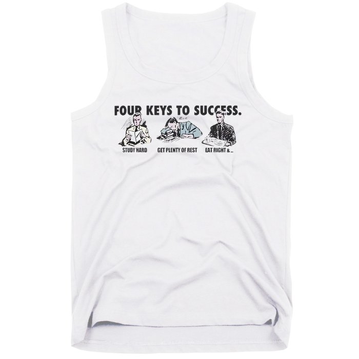 Four Keys To Success Tank Top