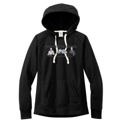 Four Keys To Success Women's Fleece Hoodie