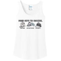 Four Keys To Success Ladies Essential Tank