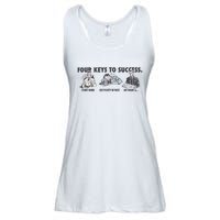 Four Keys To Success Ladies Essential Flowy Tank