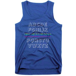 Funny Kindergarten Teacher Eleo Teaching Alphabet Cute Gift Tank Top