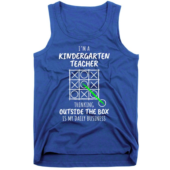 Funny Kindergarten Teacher Gift Tank Top