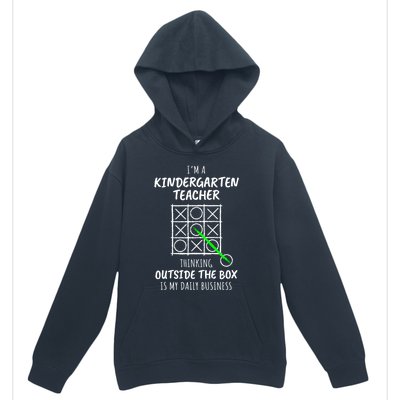 Funny Kindergarten Teacher Gift Urban Pullover Hoodie