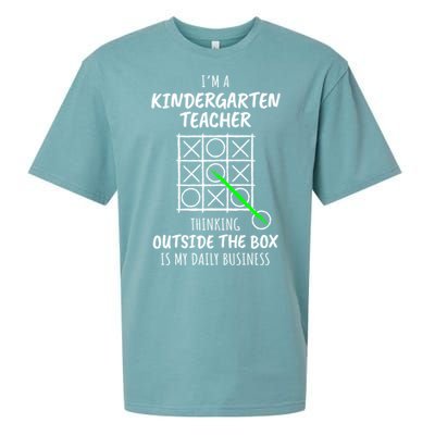 Funny Kindergarten Teacher Gift Sueded Cloud Jersey T-Shirt