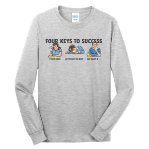 Four Keys To Success Tall Long Sleeve T-Shirt