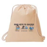 Four Keys To Success Drawstring Bag