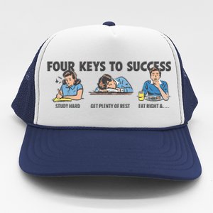 Four Keys To Success Trucker Hat