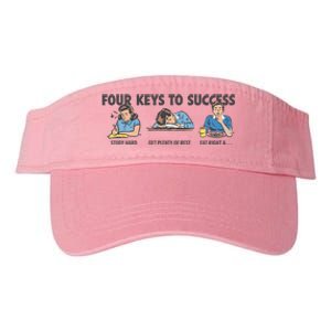 Four Keys To Success Valucap Bio-Washed Visor