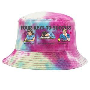 Four Keys To Success Tie-Dyed Bucket Hat