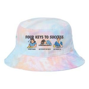 Four Keys To Success Tie Dye Newport Bucket Hat