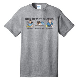 Four Keys To Success Tall T-Shirt