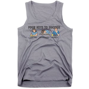 Four Keys To Success Tank Top