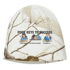 Four Keys To Success Kati - Camo Knit Beanie