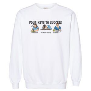 Four Keys To Success Garment-Dyed Sweatshirt