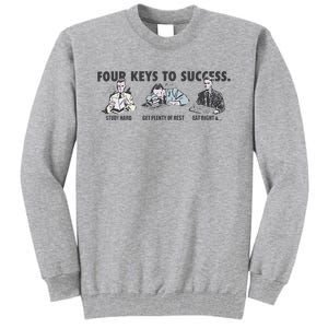 Four Keys To Success Tall Sweatshirt