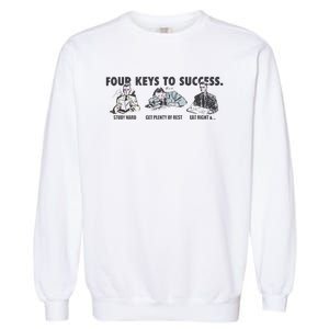 Four Keys To Success Garment-Dyed Sweatshirt