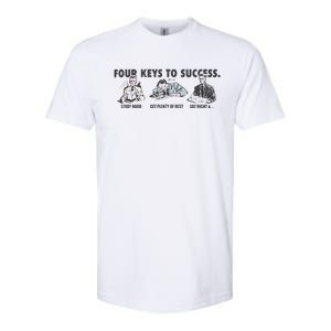 Four Keys To Success Softstyle CVC T-Shirt