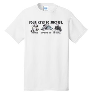 Four Keys To Success Tall T-Shirt