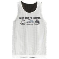 Four Keys To Success Mesh Reversible Basketball Jersey Tank