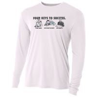 Four Keys To Success Cooling Performance Long Sleeve Crew