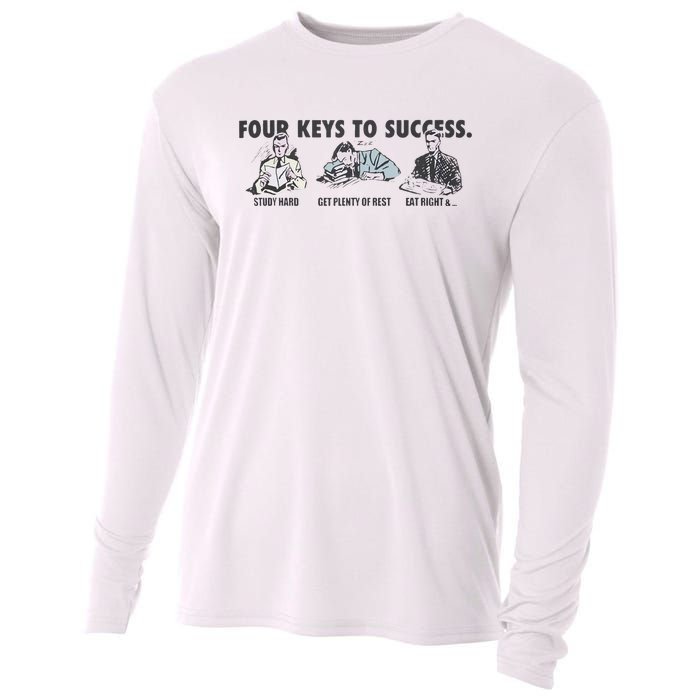 Four Keys To Success Cooling Performance Long Sleeve Crew