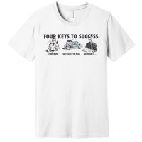 Four Keys To Success Premium T-Shirt