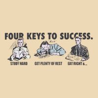 Four Keys To Success Drawstring Bag