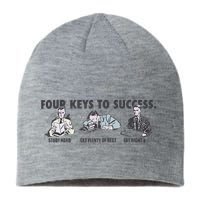 Four Keys To Success Sustainable Beanie