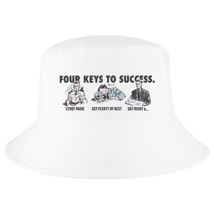 Four Keys To Success Cool Comfort Performance Bucket Hat