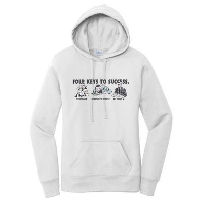 Four Keys To Success Women's Pullover Hoodie