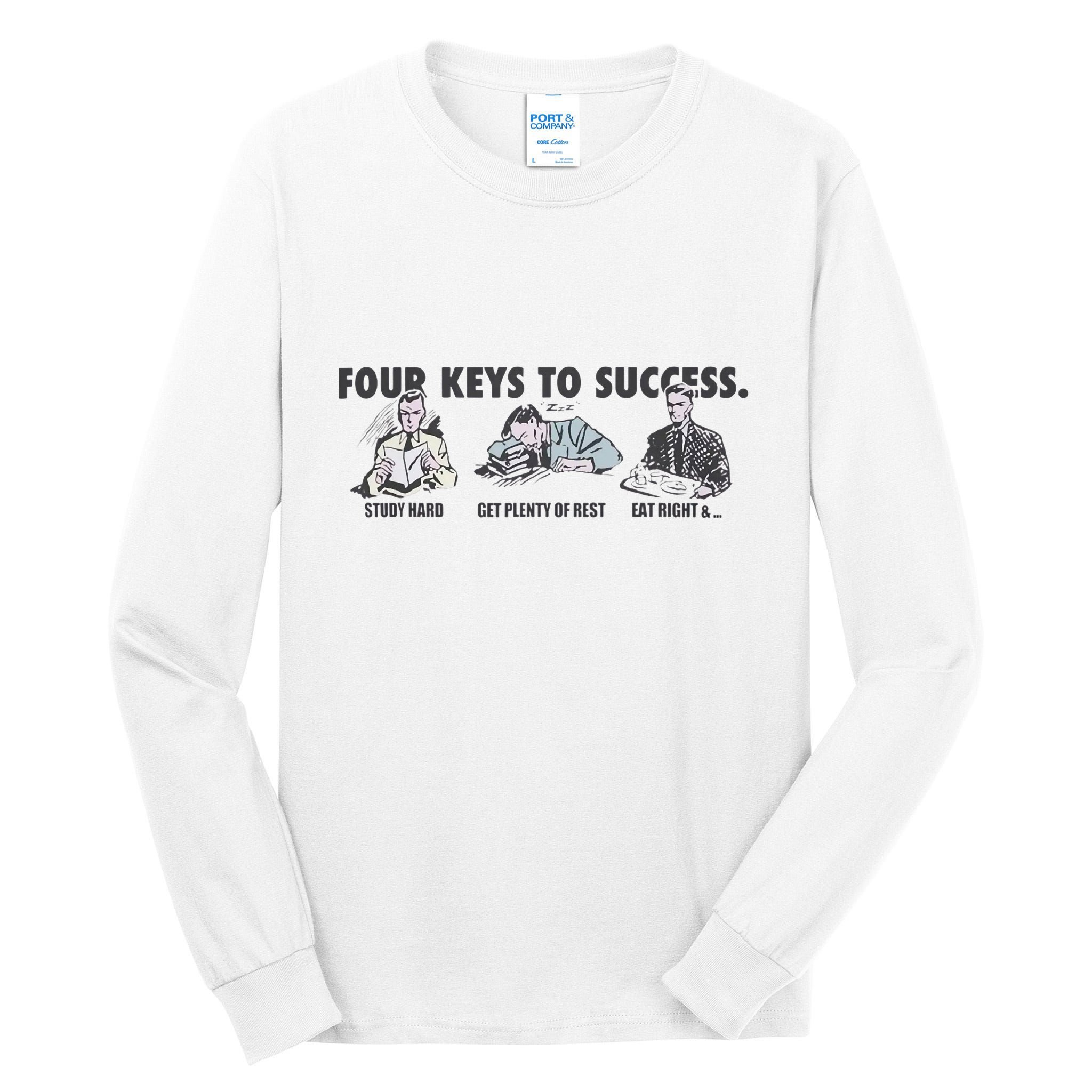 Four Keys To Success Tall Long Sleeve T-Shirt