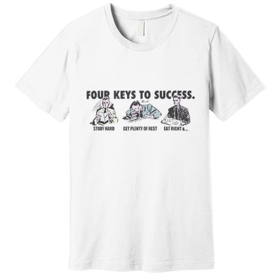 Four Keys To Success Premium T-Shirt