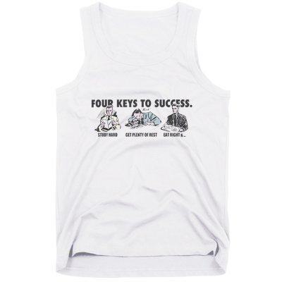 Four Keys To Success Tank Top