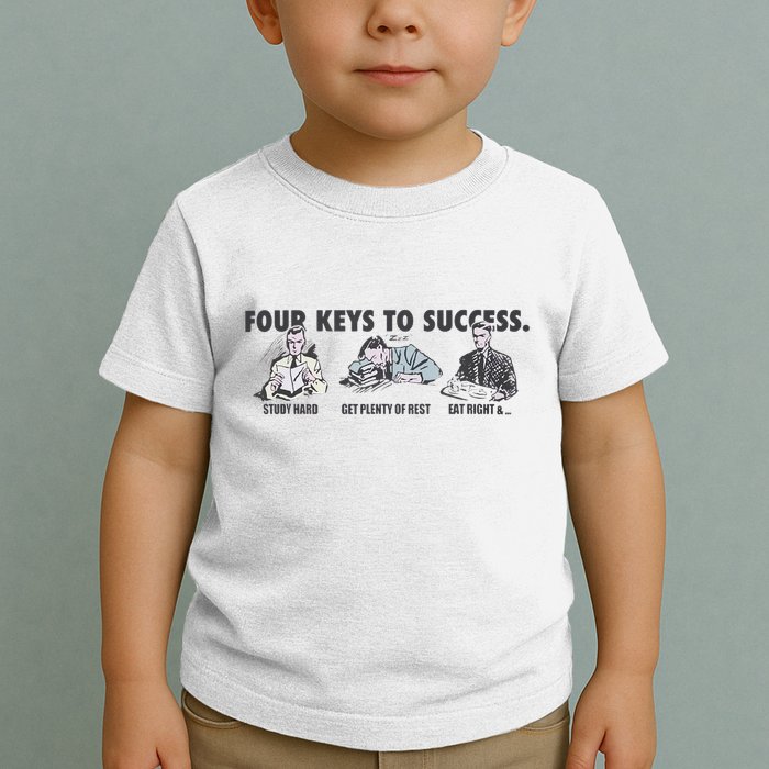 Four Keys To Success Toddler T-Shirt
