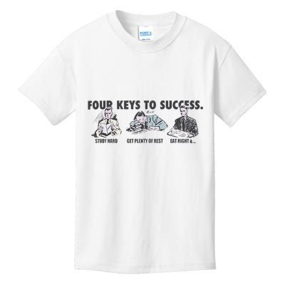 Four Keys To Success Kids T-Shirt