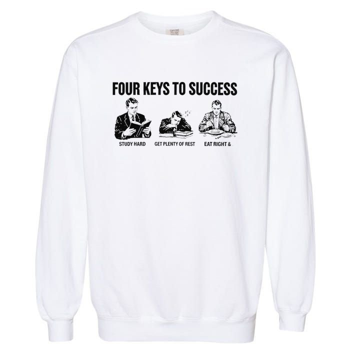 Four Keys To Success Four Keys To Success Garment-Dyed Sweatshirt