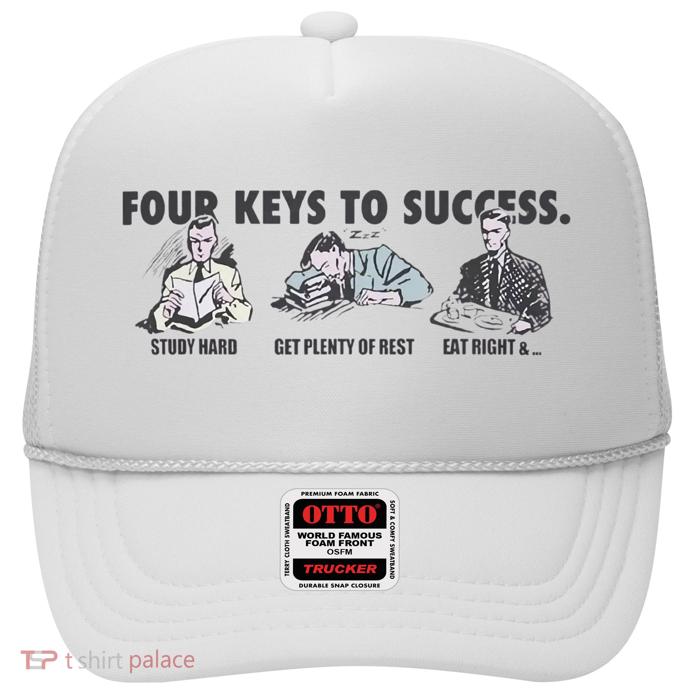 Four Keys To Success Trucker Hat