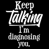Funny Keep Talking I'm Diagnosing You Sustainable Knit Beanie