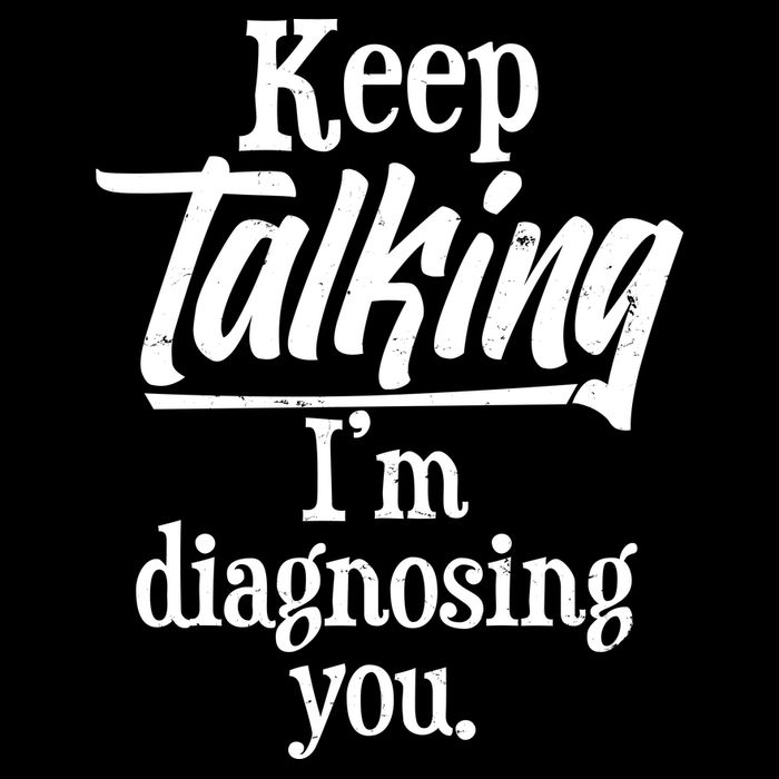 Funny Keep Talking I'm Diagnosing You Sustainable Knit Beanie