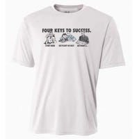 Four Keys To Success Cooling Performance Crew T-Shirt